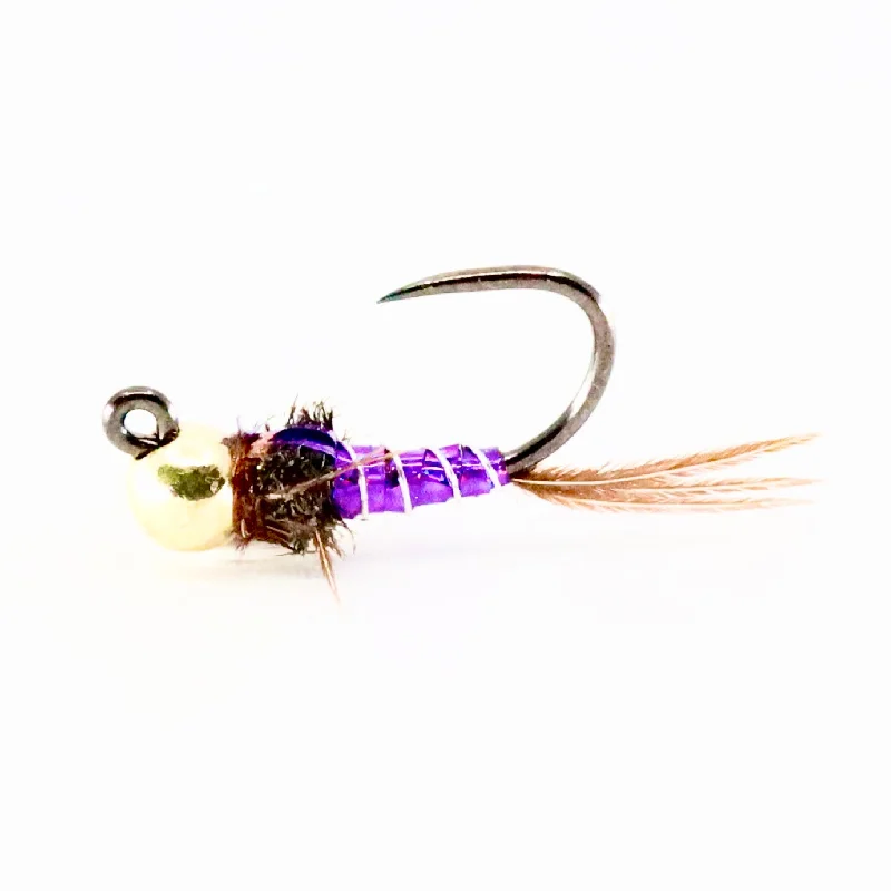 fishing rod reel combos-TB Jig Lightning Bug Purple