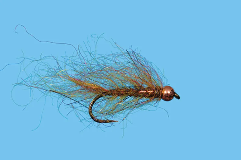 fishing nets for landing-Solitude Bead Head Simi Seal Leech