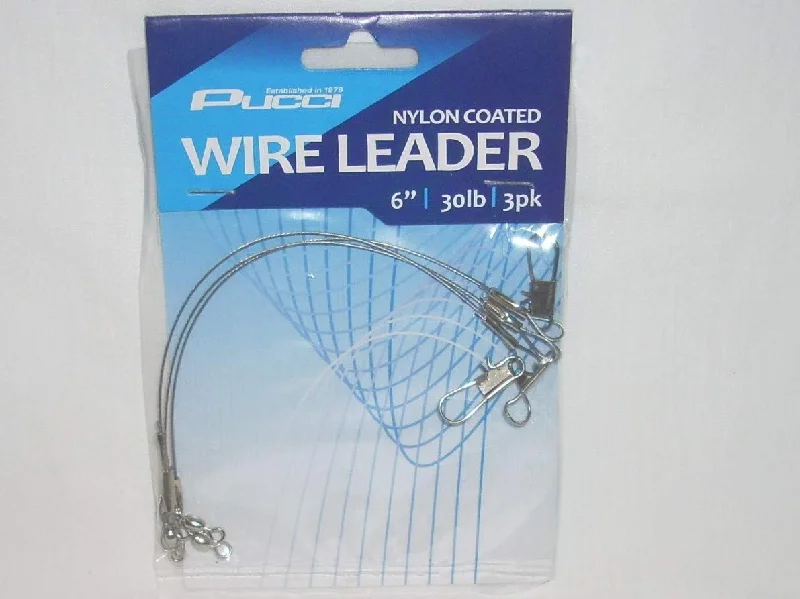 spinning reels for bank fishing-P-Line LDR6 Leader Nylon Coated Wire