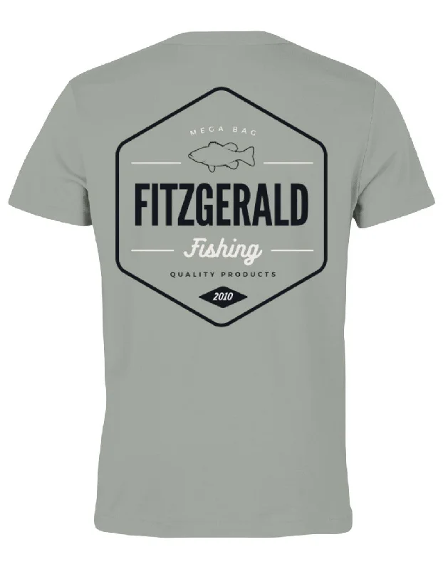 fly fishing techniques-Fitzgerald Short Sleeve Graphic T-Shirt