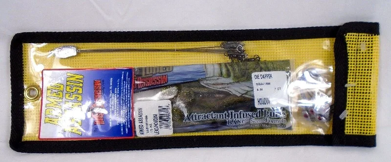 fishing reels for trout fishing-Bass Assassin Armed Assassin Lure Kit Lead/Houdini