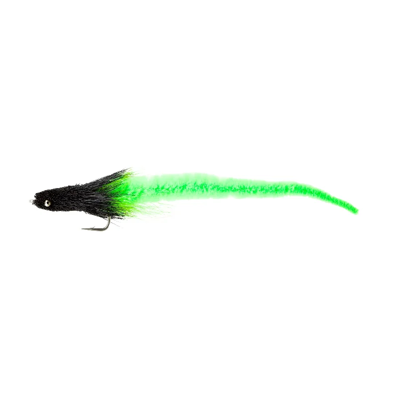 fishing line for deep sea-Ninch's Dragon Tongue Black/Chartreuse