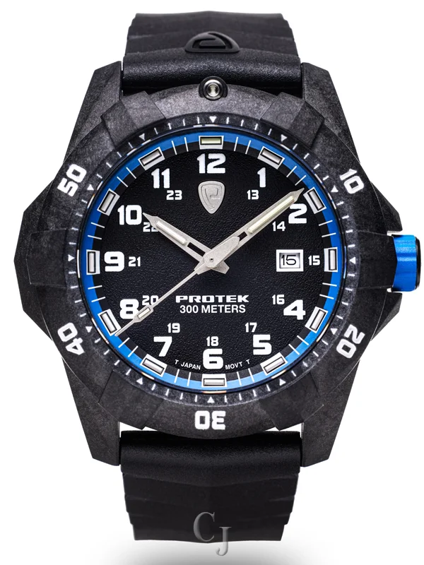 fishing tackle for trout-Carbon Composite Dive 1000 Series Watch