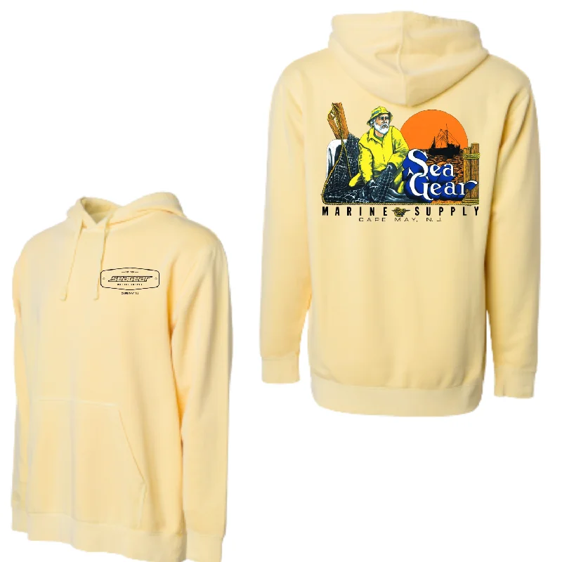 fishing bait for car fishing-Sea Gear - Old Man Hoodie