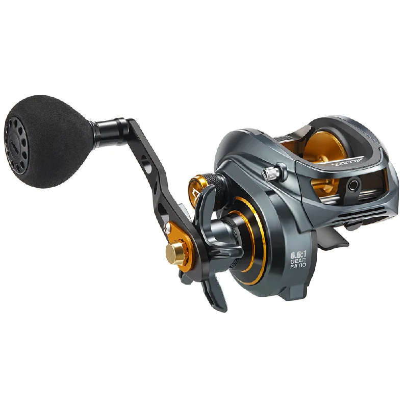 spinning reels for trout-Piscifun® Alijoz Size 300 Low Profile Baitcasting Reel Casting Reels