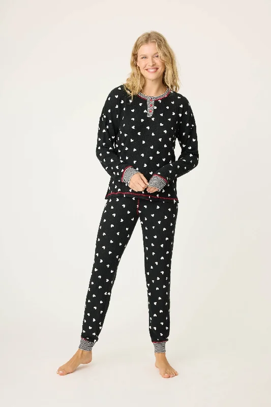 fishing rod holders-Womens PJ Ski Set