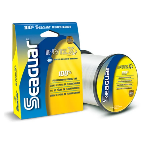 fishing poles for deep sea-Seaguar InvizX 100% Fluorocarbon Line