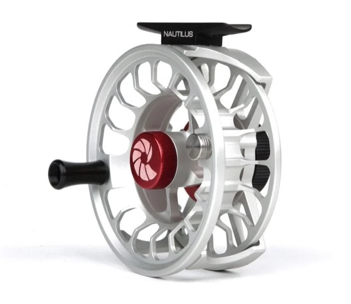 fishing reels for truck storage-XL Max 8/9 wt. Silver Fly Reel