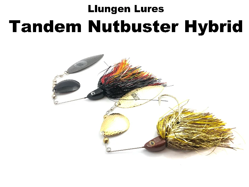 fishing line for saltwater fishing-Llungen Lures Tandem Nutbuster Hybrid