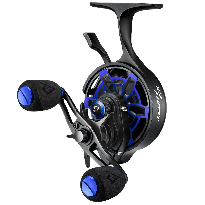 catfish fishing bait scents-Piscifun ICX Frost Carbon Ice Fishing Reel, Magnetic Drop System,Large Spool Diameter