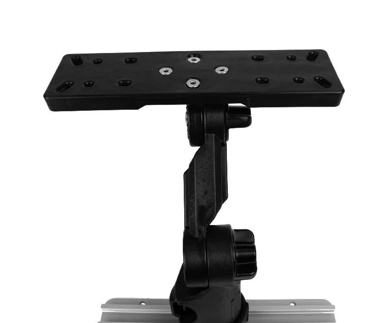 fishing poles for saltwater trolling-YakAttack Fishfinder Mount with Rectangular Plate