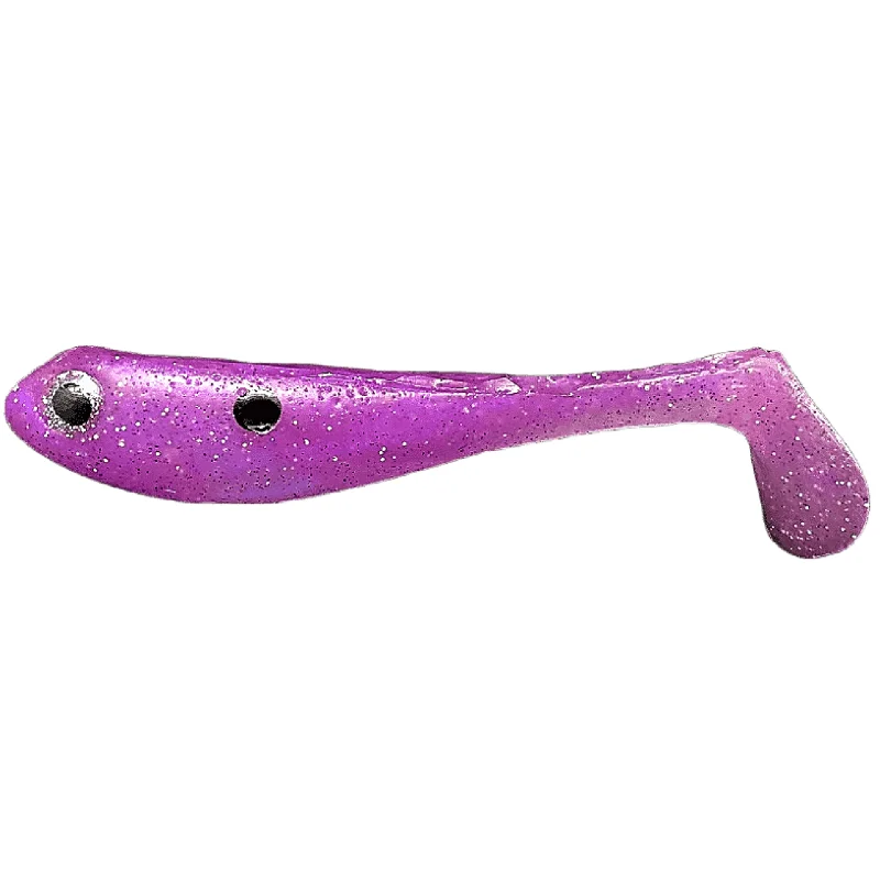 fishing knots for heavy line-PURPLE HAZE<br>6" Wag<br>2-Pack