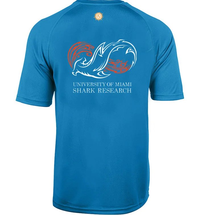 catfish fishing line types-Men's Univ. of Miami Seamount S/S Shirt