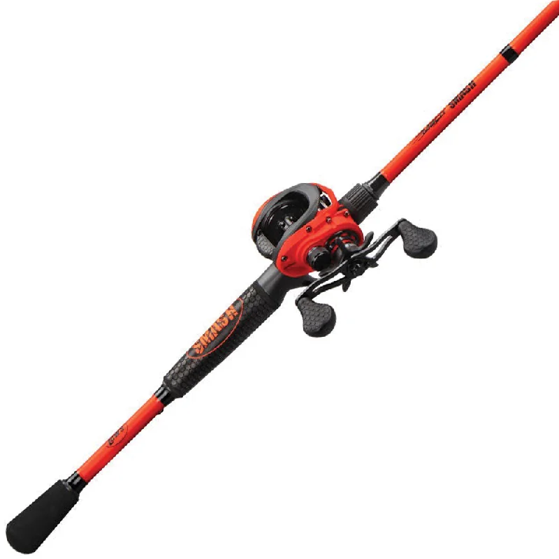 fishing tackle for car fishing-Lew’s Mach Smash SLP Baitcasting Combo Rod and Reel