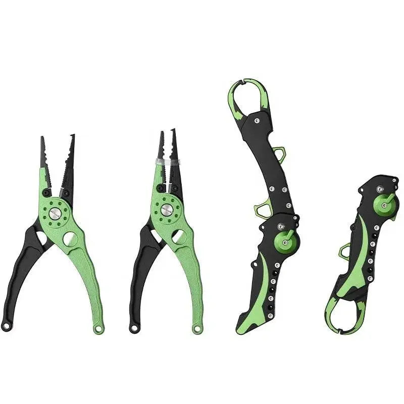 fishing line for kayak fishing-Lureswholesale® aluminium fishing pliers with sheath