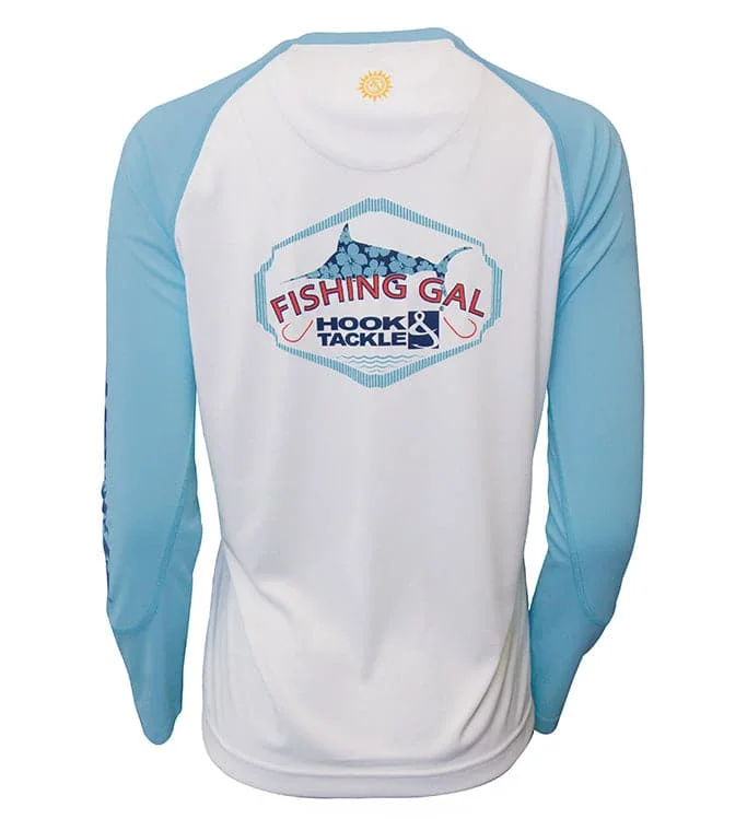 fishing reels for carp-Women's Fishing Gal L/S UV Fishing Shirt