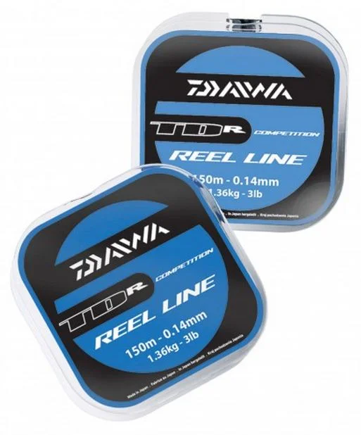 fishing rods for beginners-Daiwa TDR Competition Reel Line 150m Spool - All Sizes