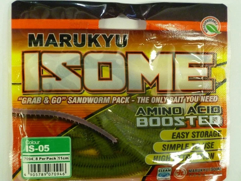 fishing kayaks for carp-Marukyu Isome Biodegradable Worm Soft Plastics