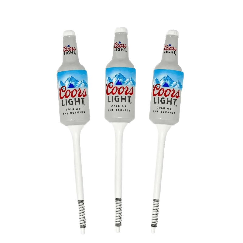 catfish fishing tackle-Bottle Bobbers - Coors Light Fish Bobbers 3 pcs