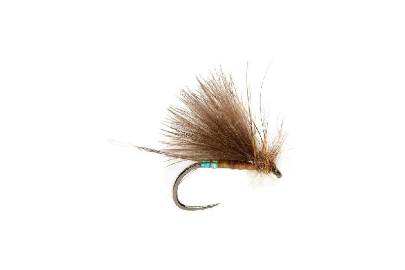 fishing tackle for trout-ROZA'S PEARL BUTT OLIVE BARBLESS