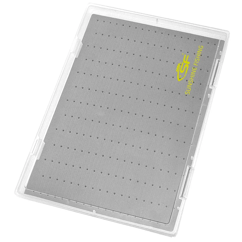 fishing bait for trout-SF Collection Fly Boxes Clear Fly Fishing Box A4 Extra Large Capacity