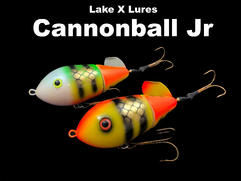 fishing tackle for saltwater trolling-Lake X Lures Cannonball Jr