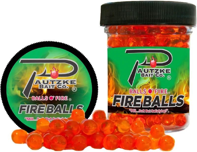 fishing boats for freshwater fishing-Pautzke Fire Balls – Chinook 1.65 Oz