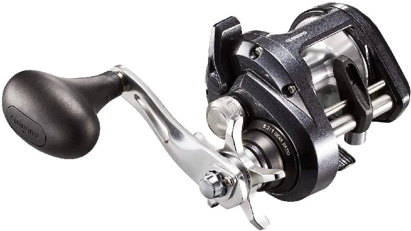 fishing bait for catfish-Shimano TEK601HGLCA Tekota 601 LC Conv. Levelwind Star Drag Reel, LH