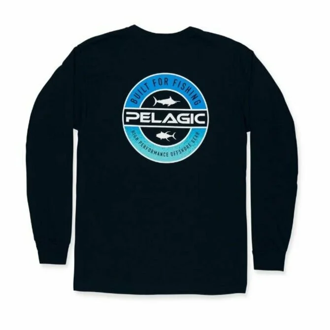 fishing reels maintenance-Pelagic - Built Fade Long Sleeve T-Shirt