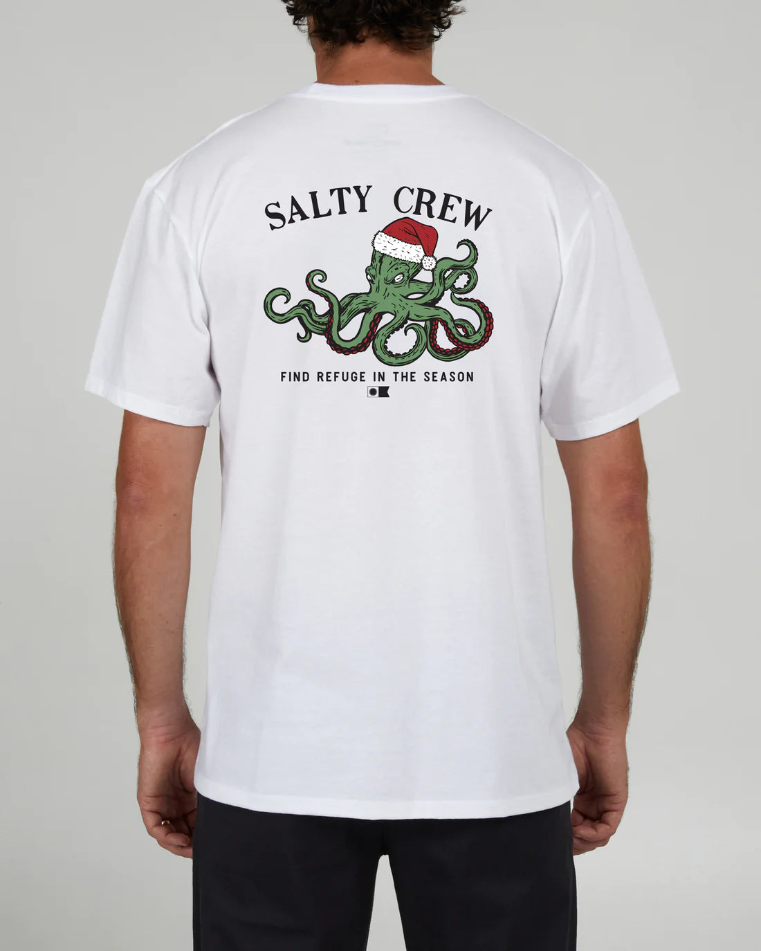 catfish fishing rods for sale-Salty Crew Octomas Short Sleeve T-Shirt