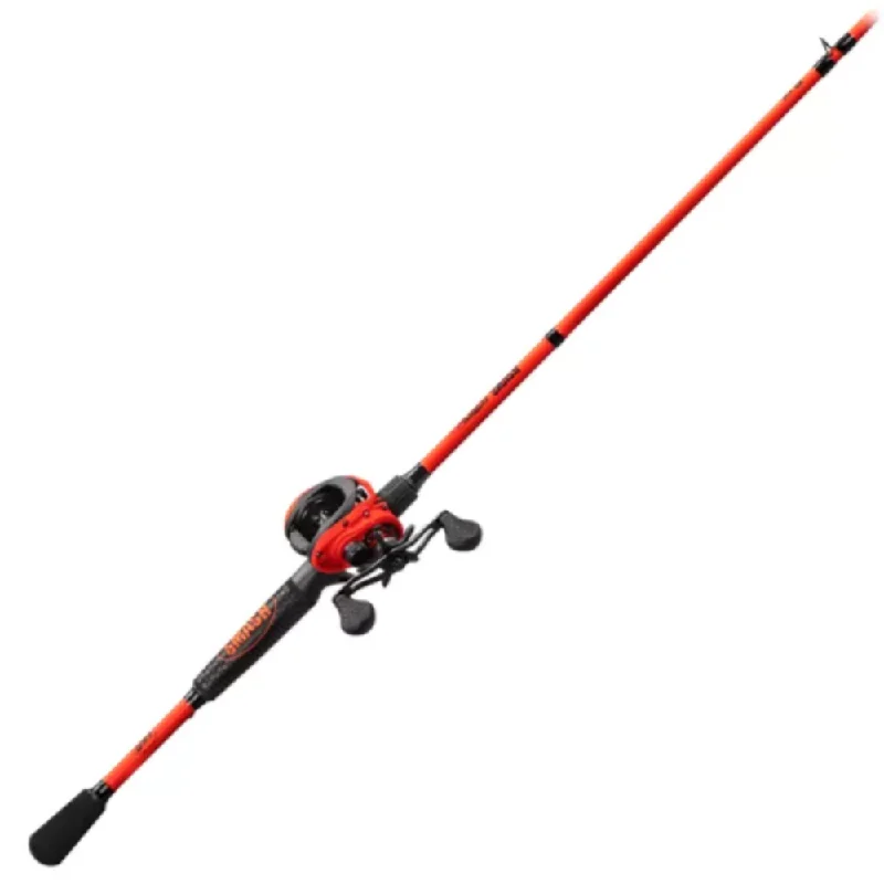 fishing poles for deep sea fishing-Lew's Mach Smash Baitcast Combo Rod and Reel