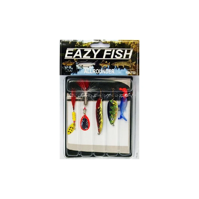 artificial fishing lures-Eazy Fish Allrounder Lure Pack