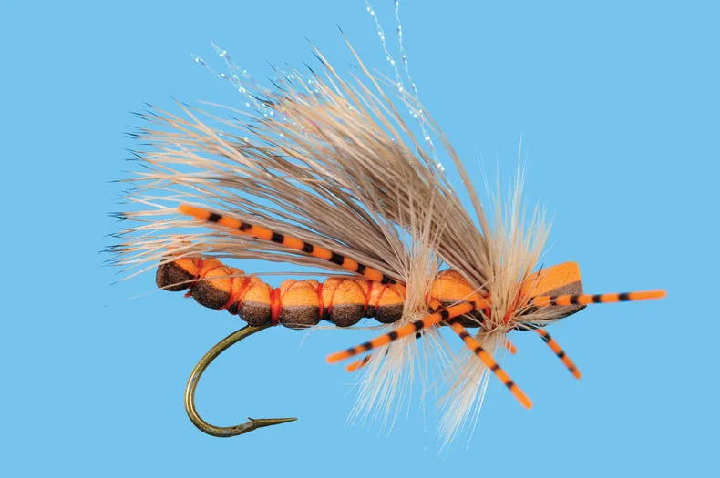 fishing boats for saltwater-Solitude Salmon Fly Half Cooked