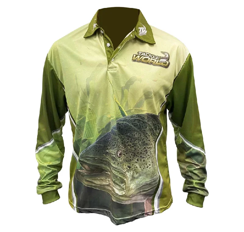 fishing tackle for kids-Tackle World Cod Kids Fishing Shirt