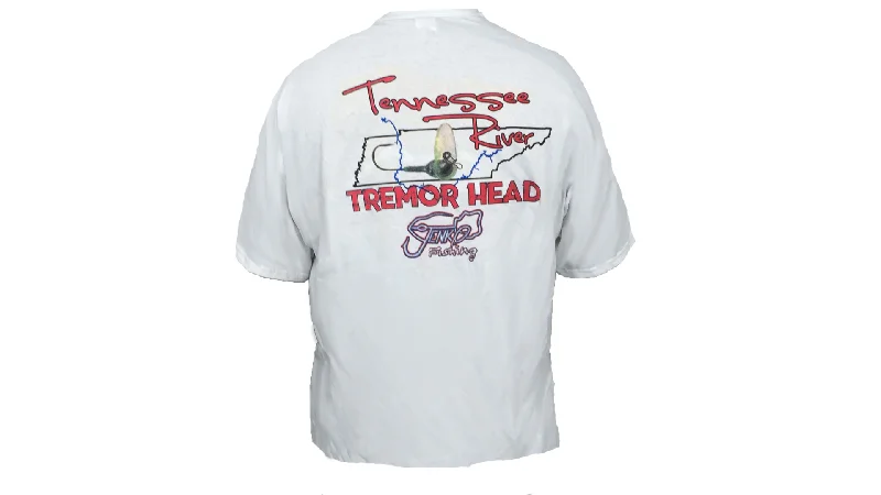 artificial lures for saltwater rods-TN River Tremor Head T-Shirt