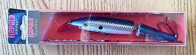 fishing kayaks for big guys-Rapala Jointed Bleeding Original Shad Floating Lure Abache Wood J13 BOSD Muskie