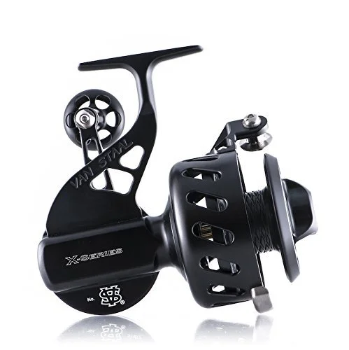 fishing tackle for beginners-Van Staal VS200BXP Black Spinning Reel