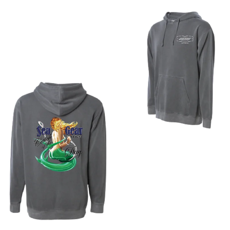 fishing tackle shops near me-Sea Gear - Catch of the Day Midweight Unisex Hoodie