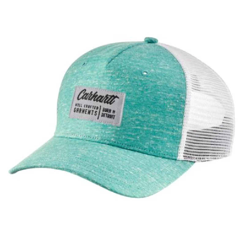 fishing reels for saltwater fishing-Carhartt  - Jersey Mesh-Back Crafted Patch Cap