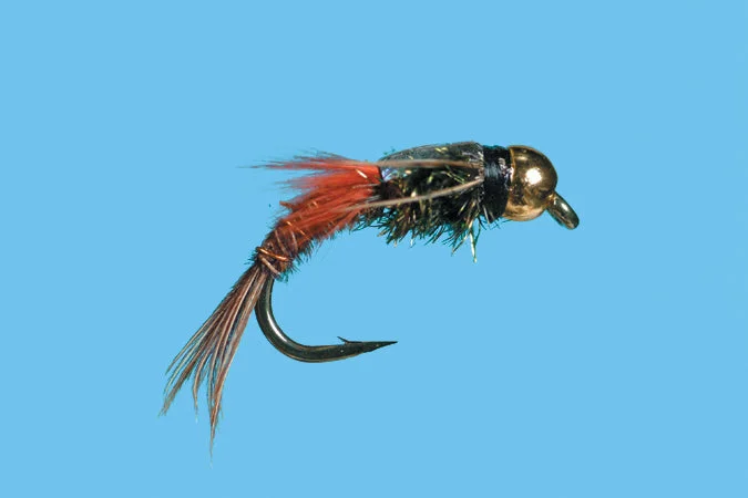 fishing bait for saltwater-Solitude Bead Head Grilled Flashback Pheasant Tail