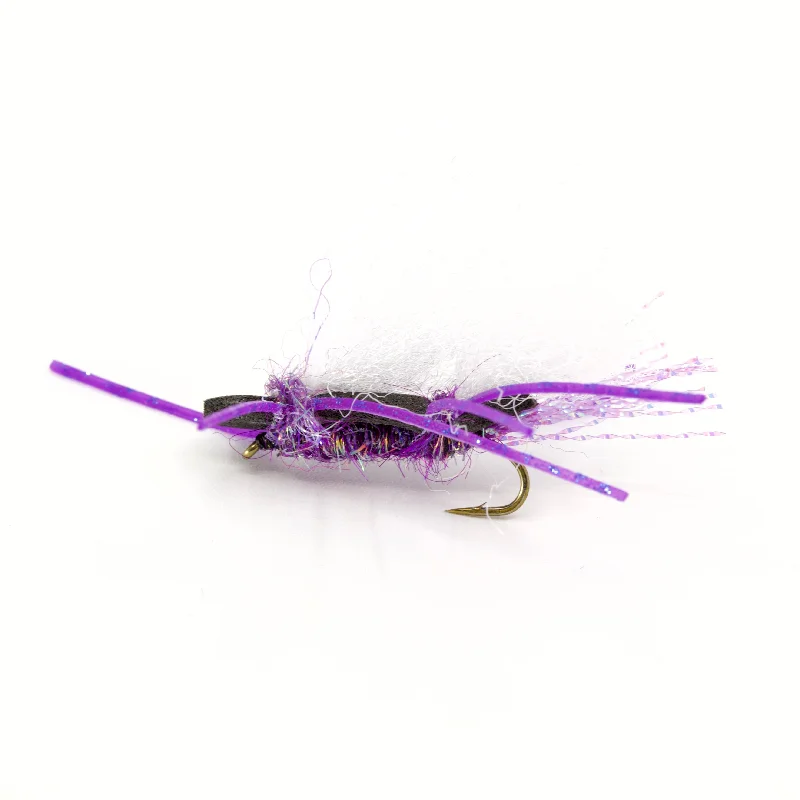 fishing bait for fly fishing-Chubby Chernobyl Purple