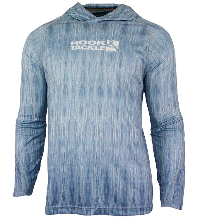 fishing hooks for saltwater-Men's Fractal UV Fishing Hoodie