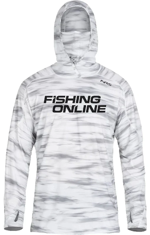 spinning reels for carp-Fishing Online Men's NRS Varial Performance Hoodie