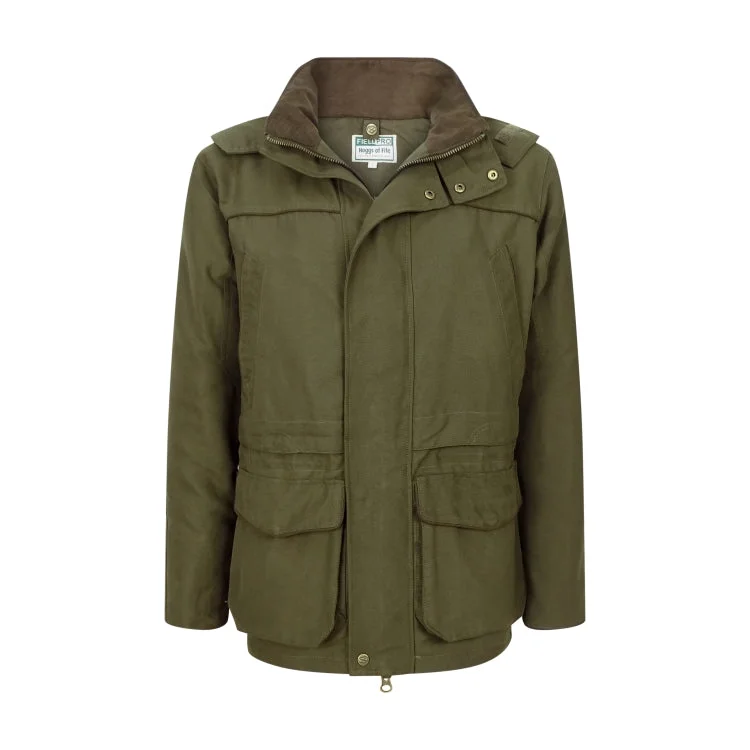 fishing boats for kids fishing-Hoggs of Fife Kincraig Field Waterproof Jacket - Olive Green