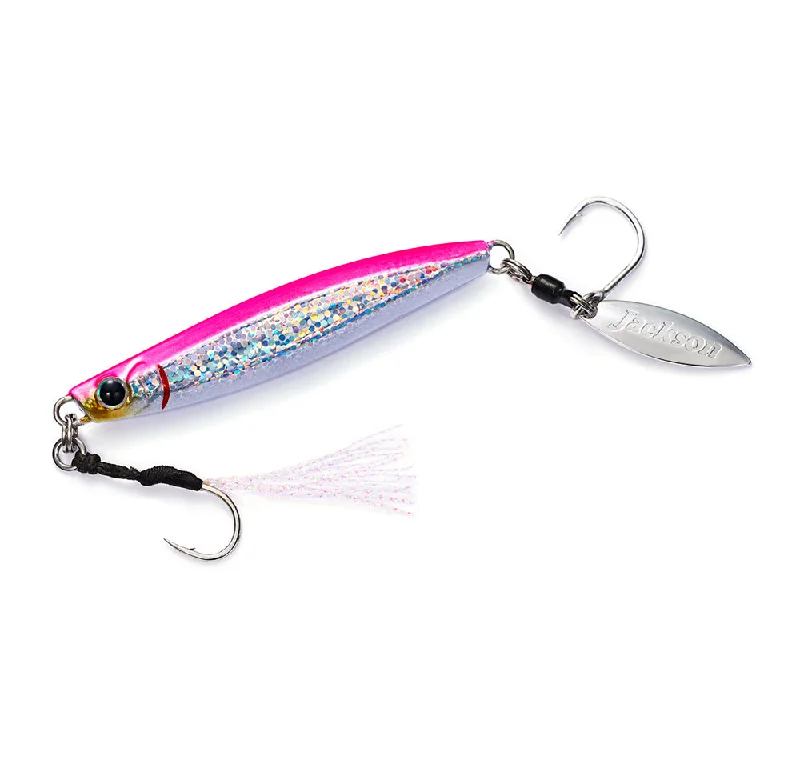 ice fishing equipment-Jackson Metal Effect Blade 20g Lure