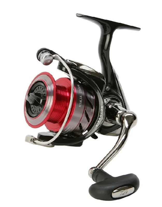 fishing tackle for women trolling-Daiwa Ninja Spinning Fishing Reel - Front Drag / Fixed Spool - All Models