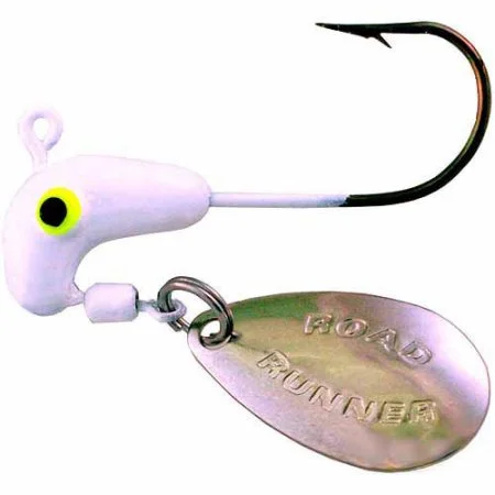 fishing boats for sale used-Blakemore Road Runner 1/16-Ounce White Underspin Fishing Jig.