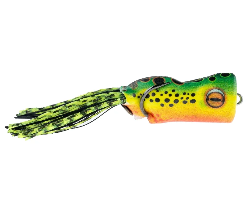 fishing rod holders-Scum Frog - Painted Trophy Series Popper