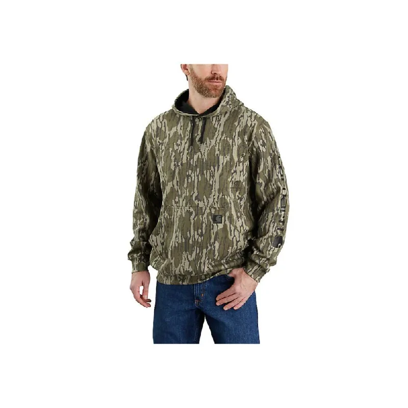 carp fishing rods for sale-Carhartt - Men's Loose Fit Midweight Camo Sleeve Graphic Sweatshirt