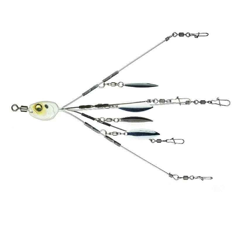 artificial lures for bank fishing-6th Sense Divine Umbrella Rig 6.5" Wire